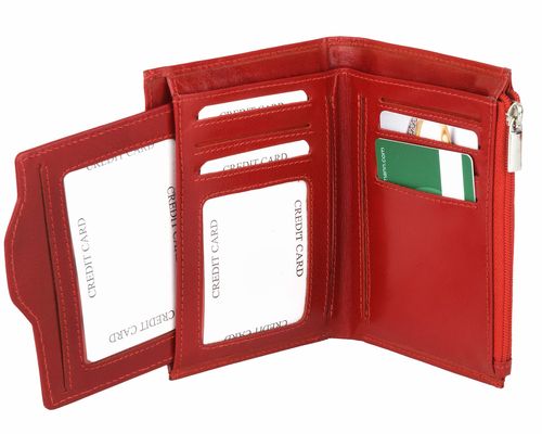 Portfel męski Eddie - Mio Gusto Czerwony na Arena.pl