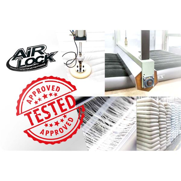 Materac dmuchany 236x152x46 cm z wbudowaną pompką elektryczną INTEX 64448 zdjęcie 9