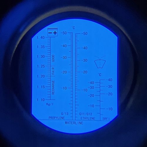 REFRAKTOMETR TESTER PŁYNU CHŁODNICZEGO ELEKTROLITU na Arena.pl