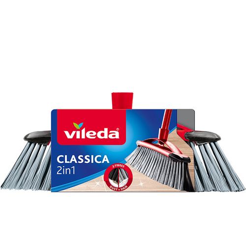 SZCZOTKA DO ZAMIATANIA CLASSICA 2 w 1 UNIWERSALNA miotła bez kija na Arena.pl