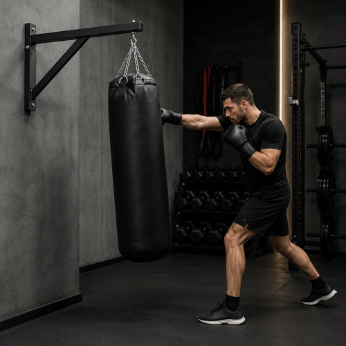 Uchwyt ścienny na worek bokserski 150 kg UNDERFIT na Arena.pl