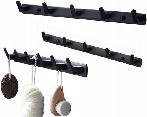 Wieszak na Ubrania Loft Klucze Ścienny Przedpokój na Arena.pl