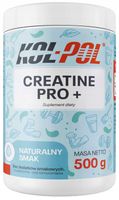 KREATYNA MONOHYDRAT 500g Naturalna Creatine Pro + Tauryna Suplement Kol-Pol
