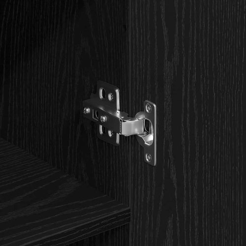 Bufet Czarny dąb 69.5 x 34 x 90 cm Materiał drewnopochodny na Arena.pl