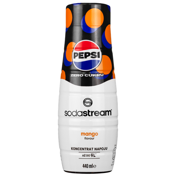 Syrop do SodaStream PEPSI MAX MANGO 440ML zdjęcie 1