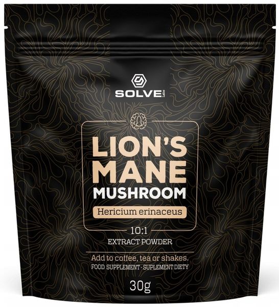 SolveLabs Lion's Mane 10:1 Soplówka Jeżowata 30g zdjęcie 1
