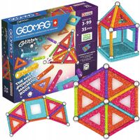 Klocki magnetyczne Geomag Glitter Recycled 35