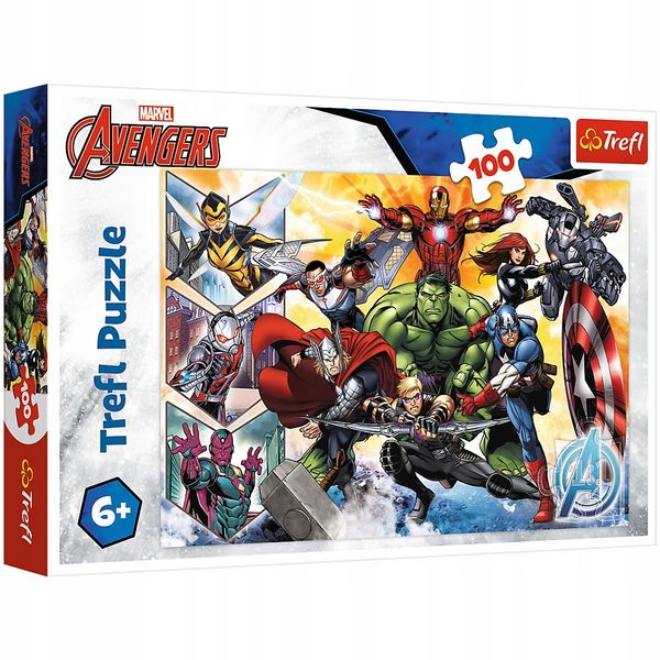 PUZZLE 100 SIŁA AVENGERSÓW 4312 zdjęcie 1