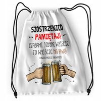 Plecak Dla Siostrzenicy Sportowy Szkolny Worek Z Nadrukiem Ze Zdjęciem