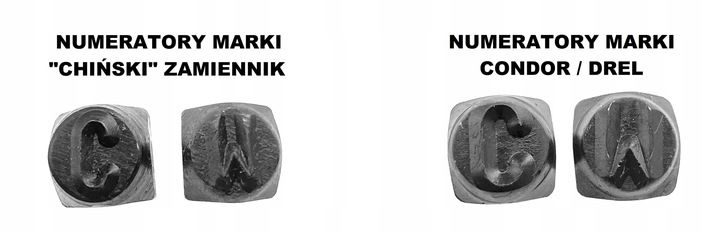 NUMERATORY NUMERATOR ZNACZNIKI LITERY + CYFRY 4MM zdjęcie 3