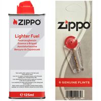zippo zestaw oryginalny - benzyna +  kamienie do zapalniczki benzynowej