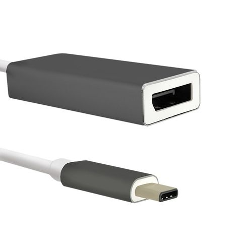 Qoltec Adapter USB 3.1 Typ C męski | DisplayPort żeński na Arena.pl