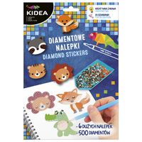 naklejki diamentowe haft diamentowy zwierzęta kidea