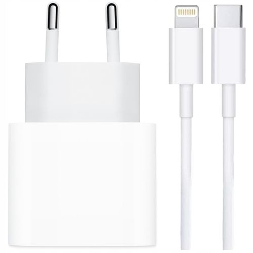 Ładowarka do Apple z Lightning dla IPHONE IPAD SZYBKIE ŁADOWANIE +KABEL MOC na Arena.pl