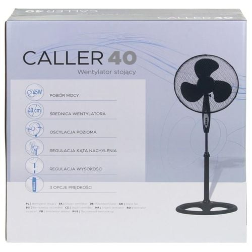 Wentylator Podłogowy Stojący Wiatrak Timer Pilot na Arena.pl