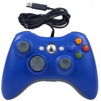 KONTROLER PRZEWODOWY DO KONSOLI NIEBIESKI PAD DO PC XBOX 360