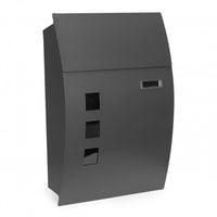 SKRZYNKA NA LISTY MODERNHOME STAL GALWANIZOWANA ANTIKOROZYJNA ZAMEK