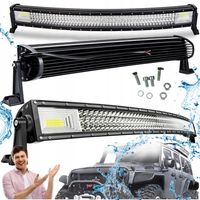 LAMPA ROBOCZA 80CM ŁUK Wygięta 12V 24V Belka LED DALEKOSIĘŻNA Led Bar IP65