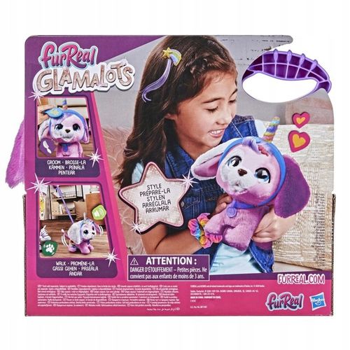 Interaktywne zwierzątko piesek szczeniaczek furReal Glamalots F1544 na Arena.pl