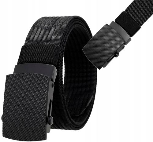 Pasek Męski Parciany Parciak Do Spodni Pas Solidny na Arena.pl