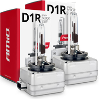 2x D1R ŻARNIKI XENON 6000K AMIO PALNIK 35W 12V ŻARÓWKI KSENONOWE
