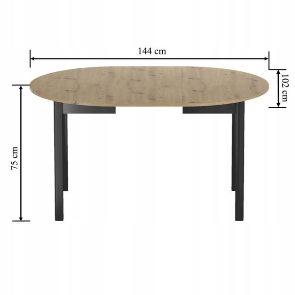st5-fx dąb artisan czarny zdjęcie 14
