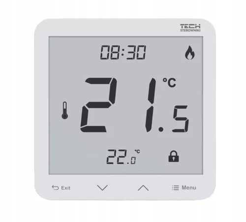 STEROWNIK REGULATOR TERMOSTAT POKOJOWY BIAŁY R-12S DO LISTWY L-X na Arena.pl