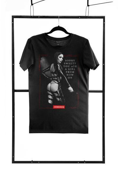 T-Shirt Men Black S Regular zdjęcie 1