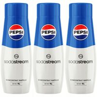 2 x SYROP SODASTREAM DO SATURATORA WODY KONCENTRAT 3X PEPSI 9L NAPOJU Z 440