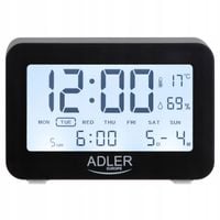 ZEGAR ELEKTRONICZNY NA BATERIE Z BUDZIKIEM ADLER