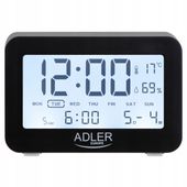ZEGAR ELEKTRONICZNY NA BATERIE Z BUDZIKIEM ADLER