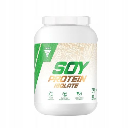 TREC SOY PROTEIN ISOLATE 750g BIAŁKO SOJOWE WPI na Arena.pl