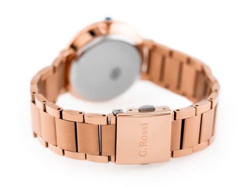 ZEGAREK G. ROSSI - 11155B2-3D3 (zg784e) r.gold + BOX na Arena.pl