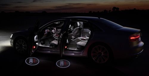 LOGO LED LAMPKI 2x DRZWI AUDI A6 C5 C6 C7 AUDI A6 na Arena.pl