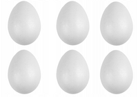 JAJKA JAJKO STYROPIANOWE JAJA 6 SZT. 6 CM WIELKANOC DO Decoupage STROI