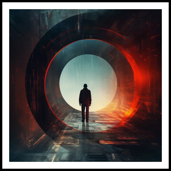 Plakat 100x100cm Portal do Świata zdjęcie 3