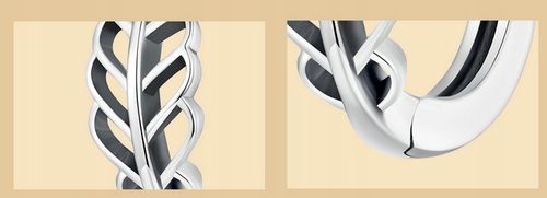 Kolczyki Srebrne PRÓBA 925 KOŁA OBRĘCZE SREBRO KÓŁKA Damskie na Arena.pl