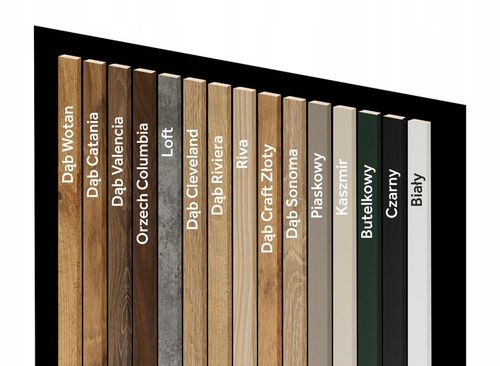 Lamele ścienne na Płycie Dąb Wotan Panel Panele POLSKIE PREMIUM - 275x46 cm na Arena.pl