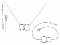 RODOWANY KOMPLET CELEBRYTKA KÓŁKA CIRCLE KARMA