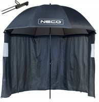 PARASOL WĘDKARSKI Z BOKAMI NECO PRO 250CM PLUS UCHWYT