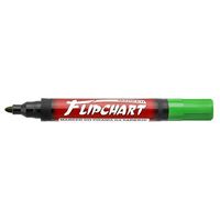 marker flipchart koń.okrągła zielony a'12