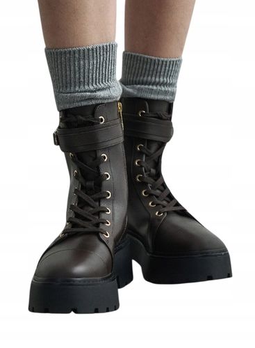 MICHAEL Michael Kors MANDY - Botki sznurowane na Arena.pl