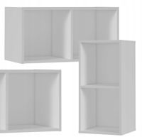 Regał półka organizer pojemnik stojak na płyty winylowe segregatory Cubo 2