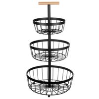 koszyk piętrowy patera na owoce 3 poziomy 3437