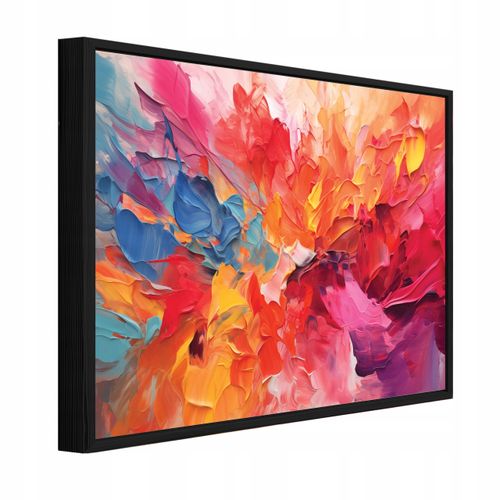 Obraz W Ramie Na Płótnie Do Sypialni Salonu Abstrakcja 100x70 na Arena.pl