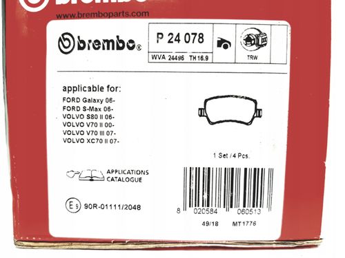 TARCZA HAM TYL 302X11 P BREMBO na Arena.pl