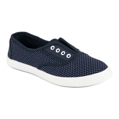 Wsuwane trampki w grochy r.39 na Arena.pl