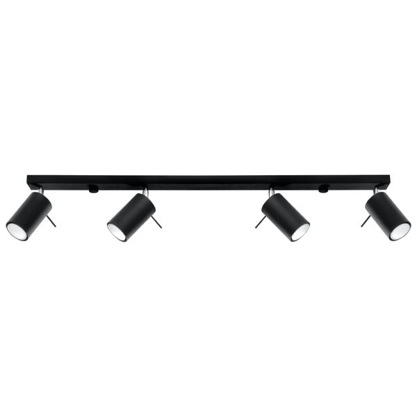 Plafon RING 4L czarny zdjęcie 1