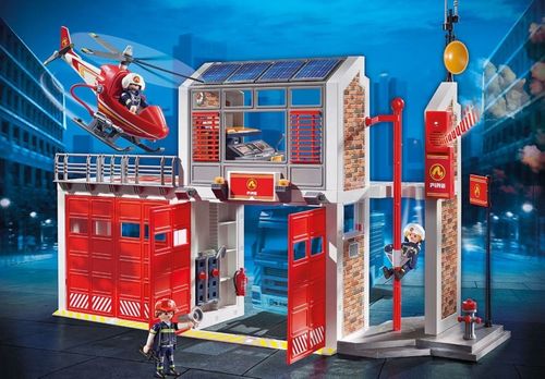 Playmobil - Duża remiza strażacka na Arena.pl