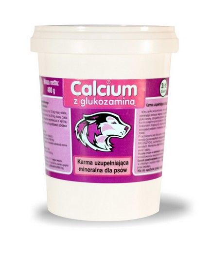 Calcium fioletowy - proszek 400g zdjęcie 1